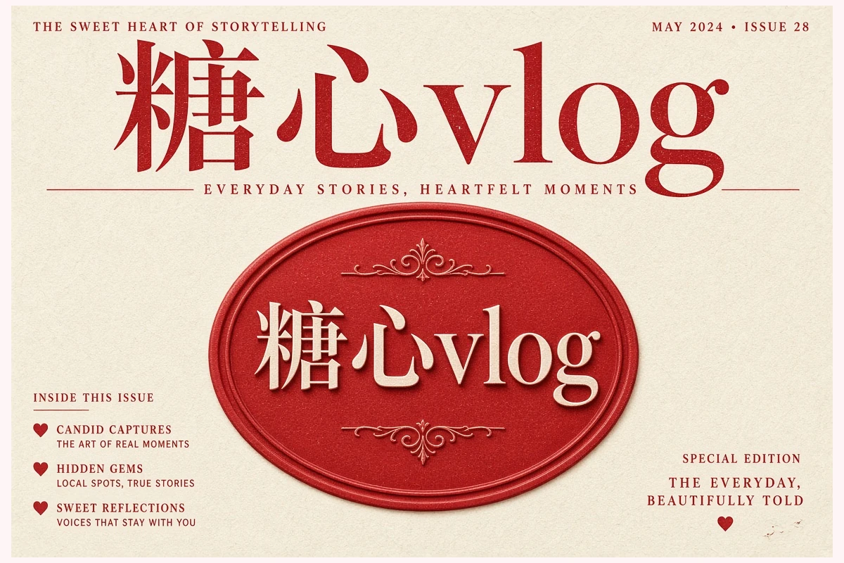 关于糖心vlog：把影像日志整理成可以慢慢读的内容
